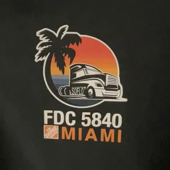 Clique Black Zip Up Jacket L NEW No Tag Home Depot Miami Trucker Bikercore FDC - Picture 3 of 12